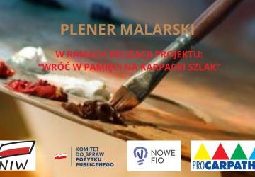 Plener malarski na Mszalnicy!