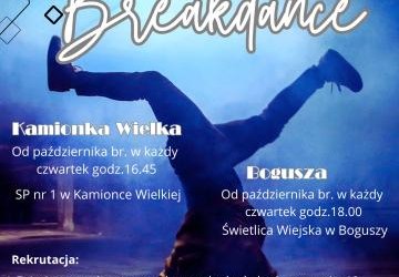 Nabór na zajęcia z Breakdance'u