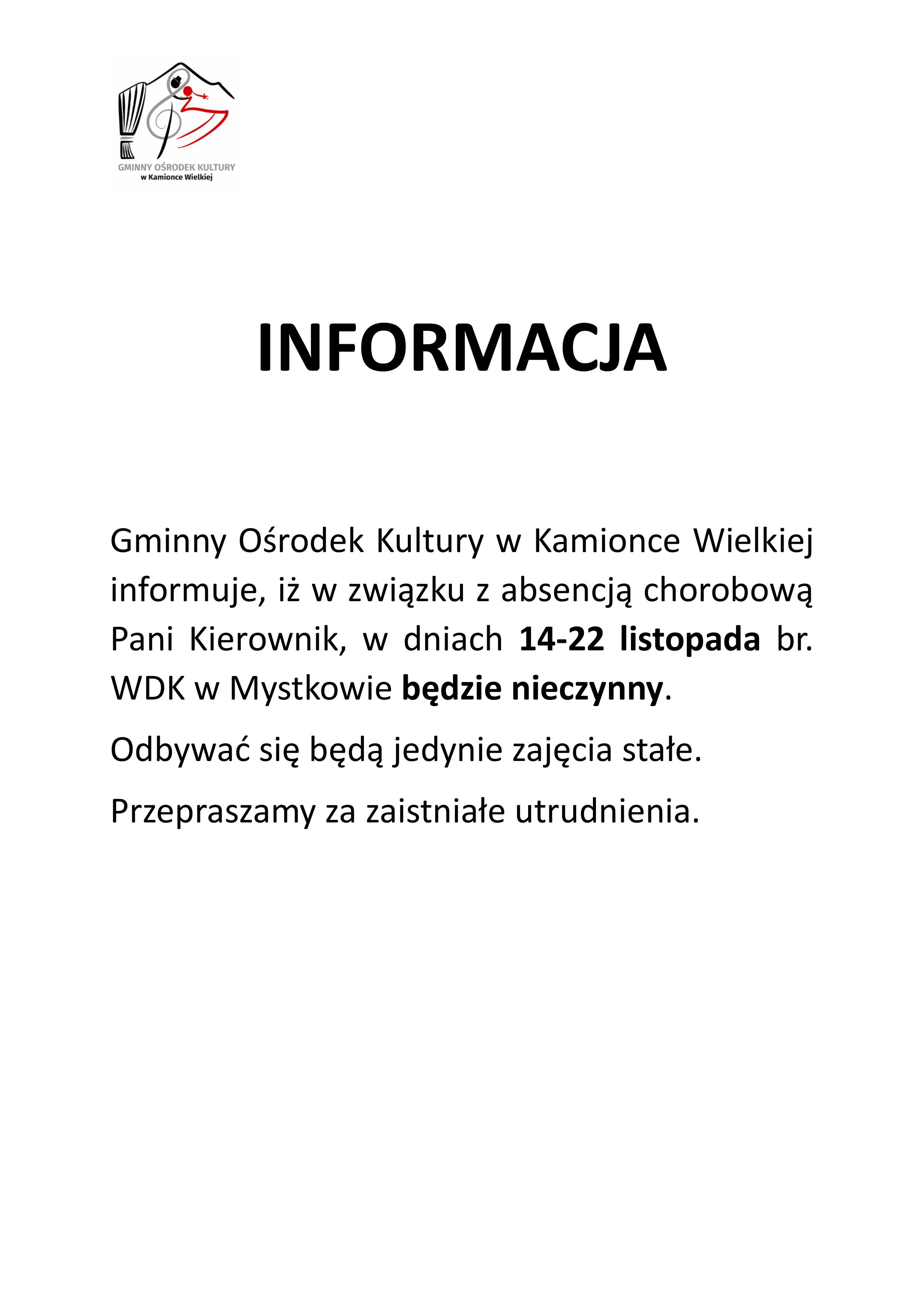 WAŻNE INFO