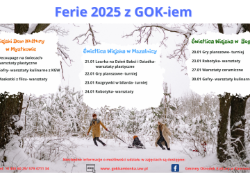 Ferie 2025 z GOK-iem