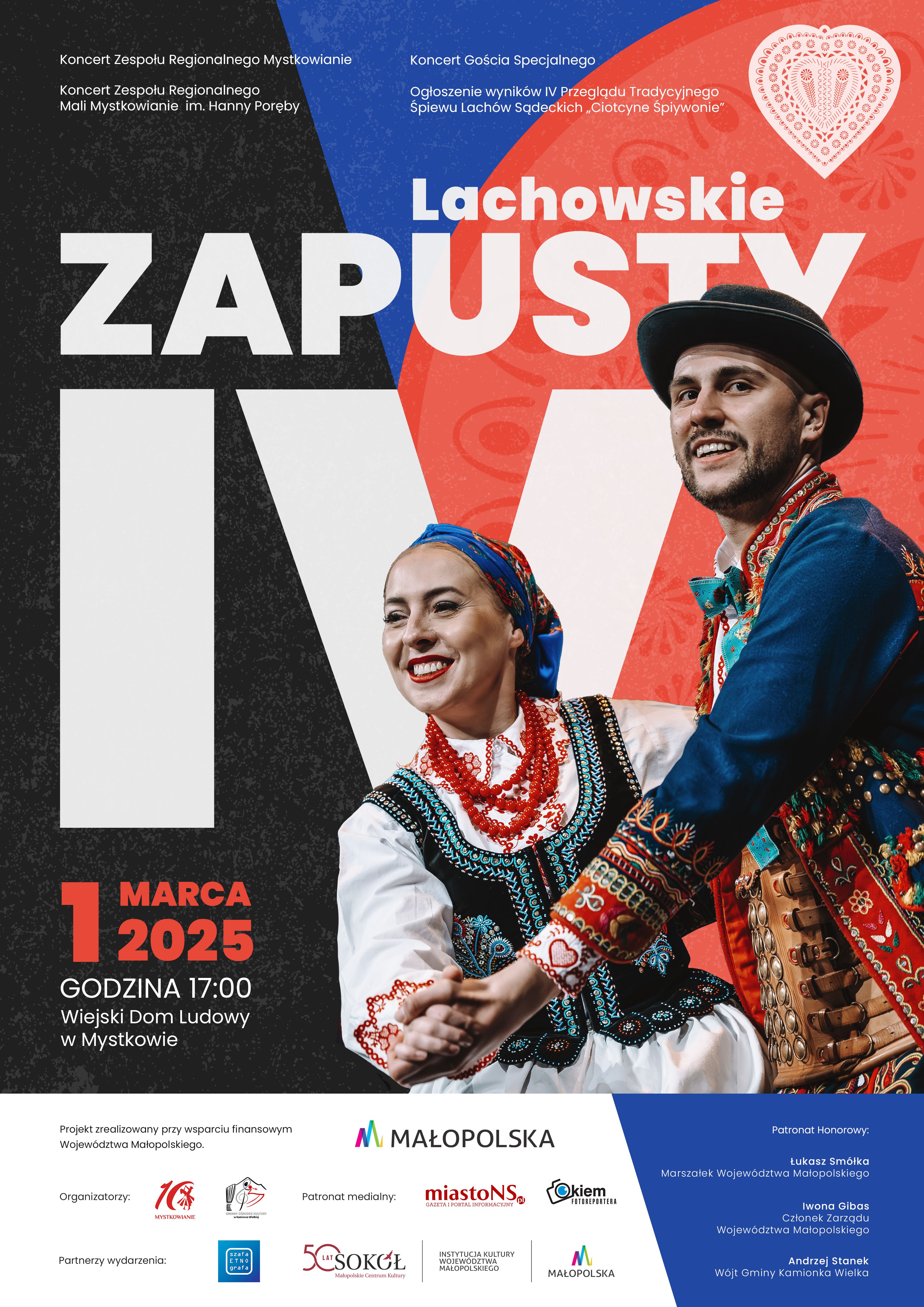 IV Lachowskie Zapusty  - Tradycja, muzyka, taniec i śpiew!