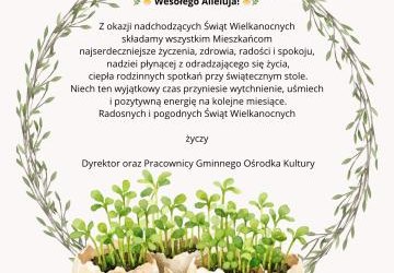 Życzenia Wielkanocne