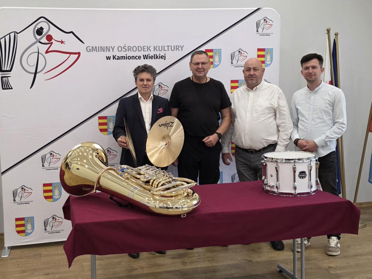 Nowe instrumenty dla Orkiestry Dętej w Kamionce Wielkiej